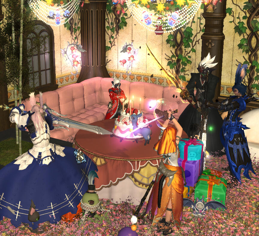 Birthday party with the FC